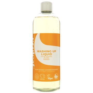 Ecoleaf By Suma Washing Up Liquid-Orange Blos - 8 x 740ml (HJ018)