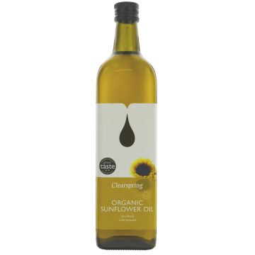 Clearspring Sunflower Oil organic - 6 x 1l (GT202)