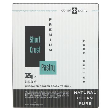 Dorset Pastry Shortcrust Pastry - 12 x 325g (XL264)