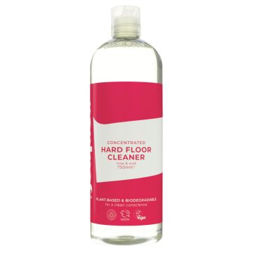 Ecoleaf By Suma Hard Floor Cleaner- Rose & Oud - 12 x 750ml (HJ268)