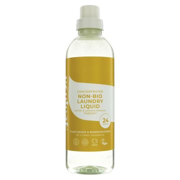 Ecoleaf By Suma Laundry Liquid- Vanilla - Conc - 8 x 740ml (HJ345)