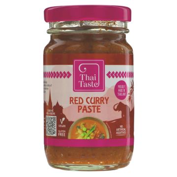 Thai Taste Red Curry Paste - 6 x 114g (VF171)