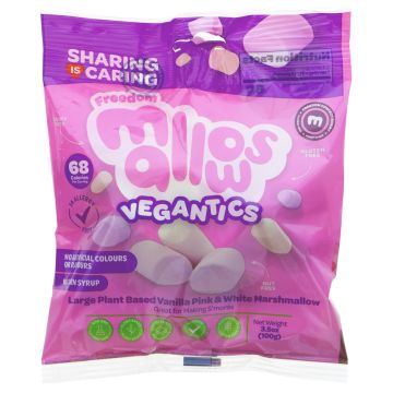 Freedom Confectionery Vegantics - Large Mallows - 10 x 100g (KB726)