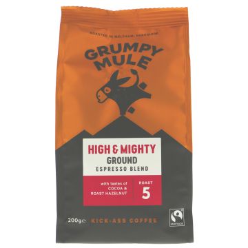 Grumpy Mule  High & Mighty Ground - 6 x 200g (TE447)