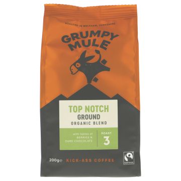 Grumpy Mule  Top Notch Ground - 6 x 200g (TE446)