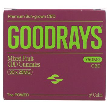 Goodrays Mixed CBD Gummies - 12 x 30 (VM512)