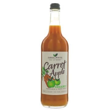 James White Carrot & Apple Juice - 6 x 750ml (JU862)