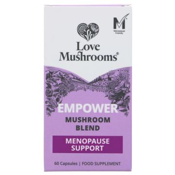 Love Mushrooms Empower Menopause Support - 1 x 60 caps (VM562)