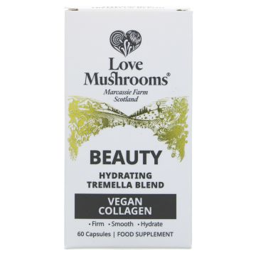 Love Mushrooms Vegan Collagen Blend - 1 x 60 caps (VM568)
