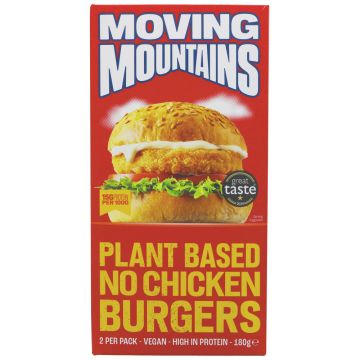 Moving Mountains No Chicken Burger - 6 x 180g (XL139)