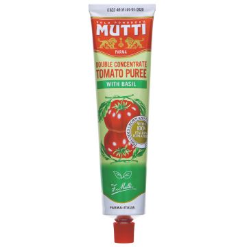 Mutti   Tomato Puree with Basil - 24 x 130g (LJ155)