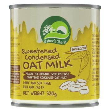 Nature's Charm Sweetened Condensed Oat Milk - 24 x 320g (SY104)