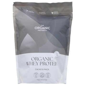 The Organic Protein Co. Cacao & Maca Organic Whey - 1.2kg (VM498)