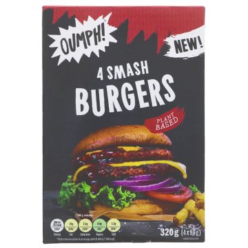 Oumph! Smash Burgers - 10 x 320g (XL068)