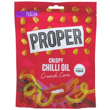 Propercrunch Propercrunch Crispy Chilli Oil - 8 x 125g (ZX461)
