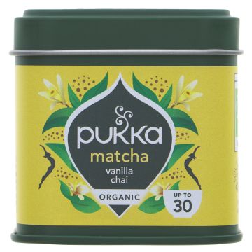 Pukka Matcha Vanilla Chai Green Tea - 6 x 30g (TE444)