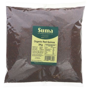 Suma Quinoa, Red - Organic - 3 kg (QS071)