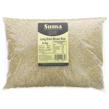 Suma Rice - long grain brown - 5 kg (QS007)