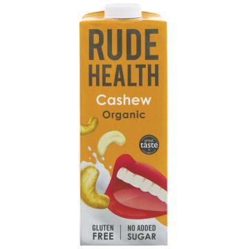Rude Health Foods Cashew Drink - Organic - 6 x 1l (SY085)