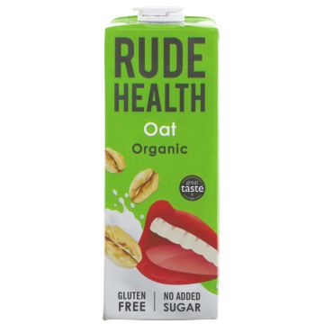 Rude Health Foods Oat Drink - Organic - 6 x 1l (SY037)