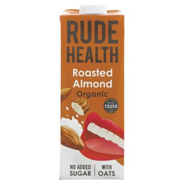 Rude Health Foods Roast Almond Oat Drink organic - 6 x 1l (SY223)