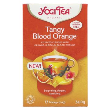 Yogi Tea  Blood Orange  - 6  x 17 bags (TE169)