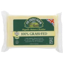 Lye Cross Farm Grass Fed Cheddar Cheese - 14 X 350g (cv860)