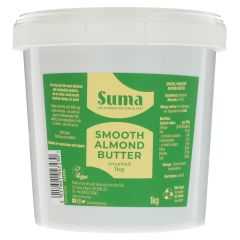 Suma Smooth Almond Nut Butter - 6 x 1kg (GH121)