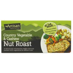 Artisan Grains Nut Roast - Country Veg/Cashew - 6 x 200g (VF104)