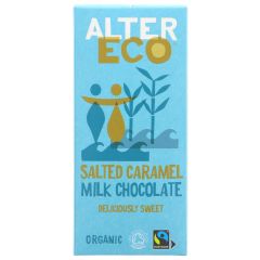 Altereco Salted Caramel Milk Chocolate - 14 x 100g (KB572)