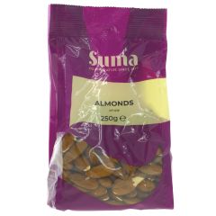 Suma Almonds - 6 x 250g (NU145)