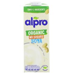 Alpro Organic Soya Drink - 8 x 1l (SY050)