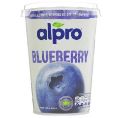 Alpro Soya Blueberry Yoghurt - 6 x 500g (CV572)