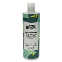 Alter/native By Suma Body Wash - Tea Tree & Aloe - 6 x 400ml (DY066)