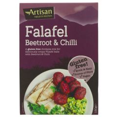 Artisan Grains Falafel - Beetroot & Chilli - 6 x 150g (VF080)