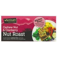 Artisan Grains Nut Roast - Cashew & Cranberry - 6 x 200g (VF213)