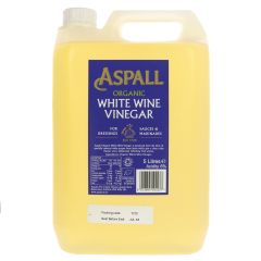 Aspall White Wine Vinegar - organic - 5l (KJ210)