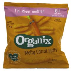 Organix Crunchy Carrot Sticks - 8 x 20g (BB715)