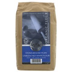 Bacheldre Stoneground Plain White Flour - 5 x 1.5kg (FG187)