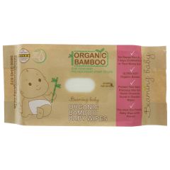 Beaming Baby Organic Bamboo Baby Wipes - 12 x 80 (NF031)