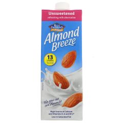 Blue Diamond Almond Breeze - Unsweetened - 8 x 1l (SY066)