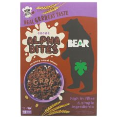 Bear Alphabites Cereal - Cocoa - 4 x 350g (MX202)