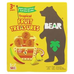 Bear Fruit Treasure's Tropical - 4 x 100g (ZX646)