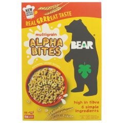 Bear Alphabites Cereal - Multigrain - 4 x 350g (MX203)