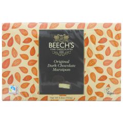 Beech's Fine Chocolates Dark Chocolate Marzipan - 6 x 150g (KB366)