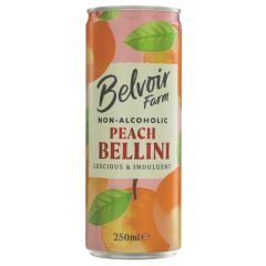 Belvoir Peach Bellini - 12 x 250ml (JU235)