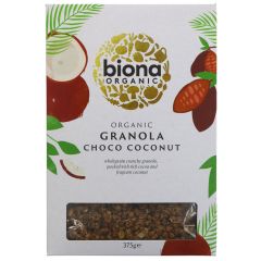 Biona Choco Coco Granola - Organic - 6 x 375g (MX198)