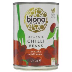 Biona Chilli Beans - Organic - 6 x 395g (VF042)