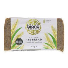 Biona Rye Bread - Wholegrain - 7 x 500g (BT145)