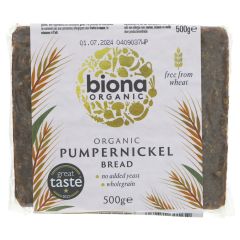 Biona Pumpernickel Bread - 9 x 500g (BT440)